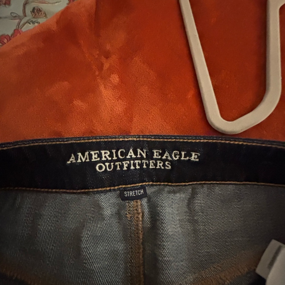 American Eagle Outfitters Denim with Orange Accent - Picture 3 of 6